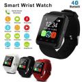 【Mary DAI Store】Smartwatch Bluetooth Watch U8 for IPhone IOS Android Smart Phone Wear Clock Wearable Device.