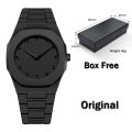Arabic Watch Waterproof Men's Quartz Watch Black PC Plastic watch for men - Aura Arabic Watch - Black. 