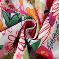 Summer new Baby Girls Dress Bow Puffy Sleeve Flower Hand-painted Wind Sweet Princess Dress Birthday Party Dress (0-3 years).