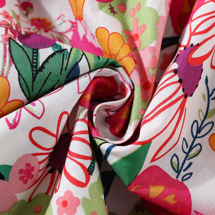 Summer%20new%20Baby%20Girls%20Dress%20Bow%20Puffy%20Sleeve%20Flower%20Hand-painted%20Wind%20Sweet%20Princess%20Dress%20Birthday%20Party%20Dress%20(0-3%20years)%20-%20Image%206