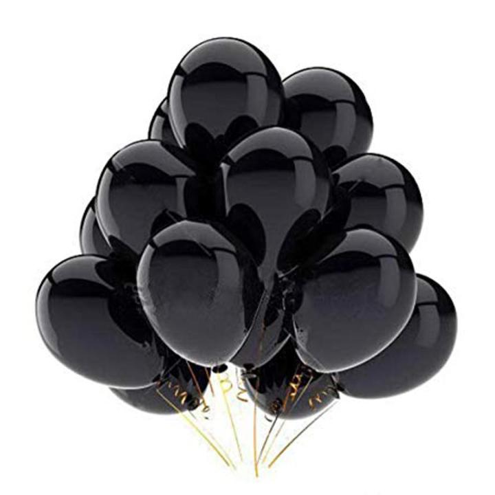 Monty Balloon 10 piece - Black