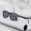 new in fashion tom brand round sunglasses women men 2023 high quality aesthetic shades streetwear retro oculos de sol uv400. 