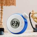 Water Powered Clock Fashioned Digital Clock for Bedside Office Decorative.