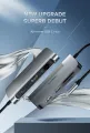 UGREEN CM179(40873) USB  Type C Multifunctional  Adapter (Gray) - USB Type C 9 in 1 Multifunctional Adapter - 5Gbps Data Transfer - 1 HDMI, 1 VGA, 1 Ethernet port, 3-port USB 3.0, TF SD card reader and 1 type c PD 3.0 charging port. 