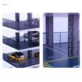 1/32 Diorama Car Parking Lot Display Case Organizer Diecast Car Garage 5 layers. 
