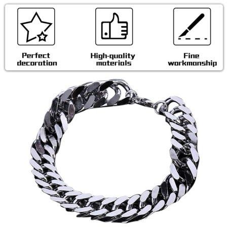 Stainless%20Steel%20chain%20on%20hand%20for%20Men%20bracelet%20-%20Image%203