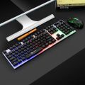 ZEBION Sensei Wired Gaming Keyboard Mouse Combo with RGB Lights, The Backlit Keys are Bright and Sharp, Adjustable DPI with Color Changing RGB Light, Durable Body,.