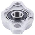 KFL000 Bore Inner 10mm Flange Ball Mounted Pillow Block Bearings. 
