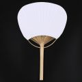 60 pcs/lot wedding White Paddle Fan for wedding decoration.
