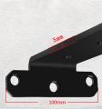 Bearing Capacity 200kg Suspended Tripod Brackets Wall Shelf Support Hidden Wall Fixed Partition Storage Rack Shelves. 