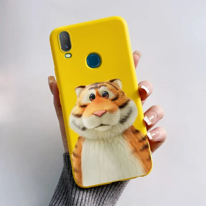 Phone%20Case%20For%20Vivo%20Y11%202019%20Cover%20Vivo%201906%20Slim%20Soft%20TPU%20Bumper%20Silicone%20Capas%20For%20VivoY11%20Y%2011%202019%20Cartoon%20Panda%20Back%20Cover%20-%20Image%202