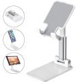 T1 Universal Ergonomic Collapsible Adjustable Desktop Tablet Mobile Phone Holder - Phone Stand.