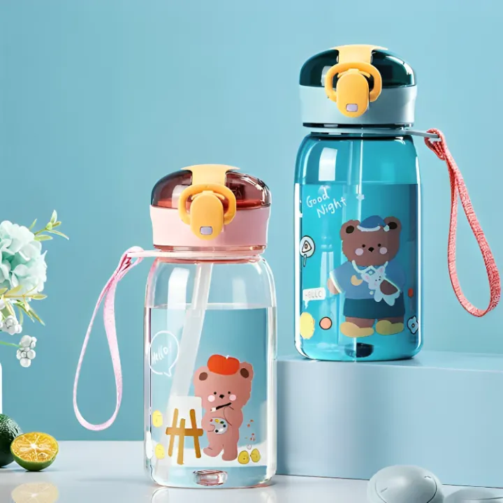 GIANXI%20Kids%20Water%20Sippy%20Cup%20With%20Straw%20Cartoon%20Leakproof%20Water%20Bottles%20Outdoor%20Portable%20Drink%20Bottle%20Children's%20Lovely%20Cup%20-%20Image%204