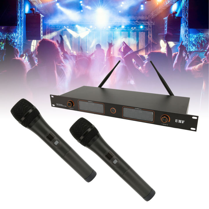 UHF%20Wireless%20Microphone%20System,%201%20To%202%20UHF%20Dynamic%20Handheld%20Microphone%20Dual%20Channel%20for%20Classroom%20for%20Stage%20-%20Image%209