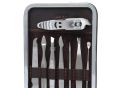 Stainless Steel Professional 12Pcs Tools Set Nail Clippers, Nail Scissors Grooming Kits, Nail Tools,unique, 002.