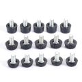 10Pc Height Adjustable Leveling Chair Leg Feet Furniture Mat Screw-in Base Sofa Bed Cabinet Table Floor Protector M6*10mm Thread.