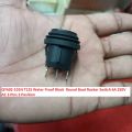 QY602-101N T125 Water Proof Black Round Boat Rocker Switch 6A 250V AC/10A125V Ac 3 Pins 3 Position On Off On AC SPDT Car Boat Rocker Switch.