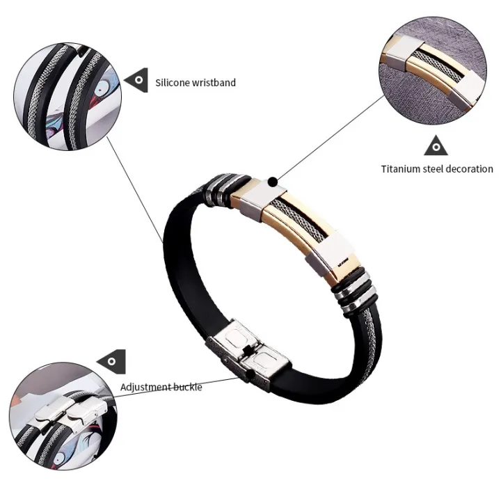 Wholesale%20New%20Style%20Silicone%20Stainless%20Steel%20Bracelet%20Popular%20Fashion%20Personality%20Mens%20Bracelet%20-%20Image%208