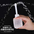 Disposable vaginal female genitalia cleaner, gynecological private care irrigator, cleaning hine.
