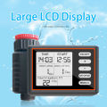 KOGEEK Intelligent Automatic Irrigator Controller Home Garden Balcony Family Green Wall Water Timer Automatic Drip Irrigation System Controller with LCD Display Temporary Opening Four Timing Control Programs.