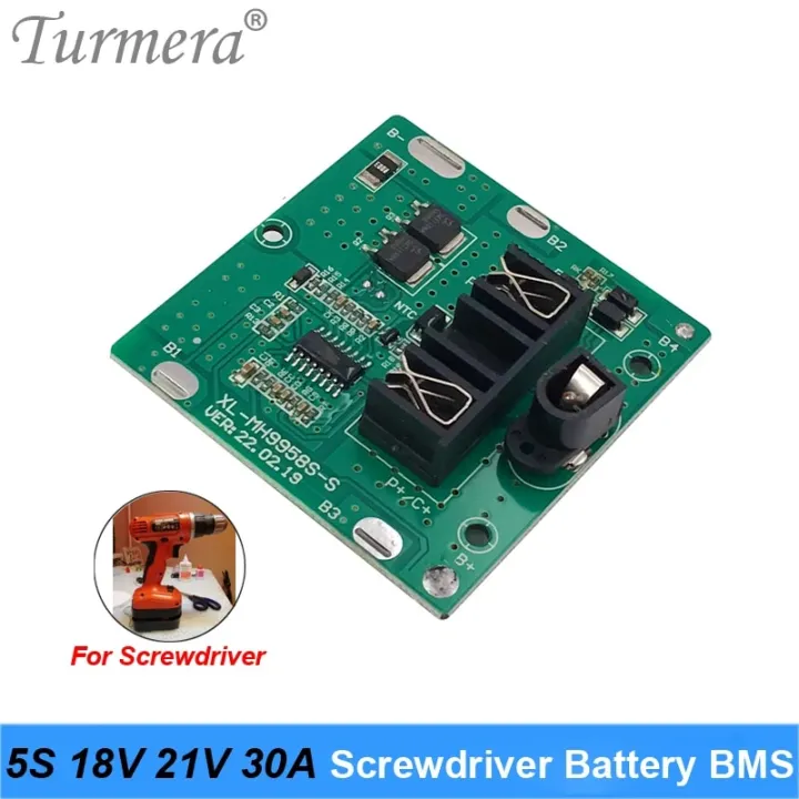 Turmera%205S%2018V%2021V%2030A%20BMS%20Lithium%20Battery%20Board%20with%20Balance%20for%2020V%2024V%20Screwdriver%20Drill%20and%20Vacuum%20Cleaner%20Battery%20Pack%20Use%20-%20Image%202