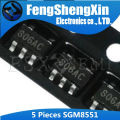 5pcs SGM8551 SOT23-5 S06AC SGM8551XN5G/TR SOT-23 SGM8551XN5G SOT  Precision Operational Amplifier IC. 