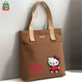 TAG Lifestyle Exclusive Embroidery Design Canvas Tote Bag different ColorFashionable Top Handle With 2outside Pockets Trendy Fashionable Tote Bag for University, College Students Girls And Women..
