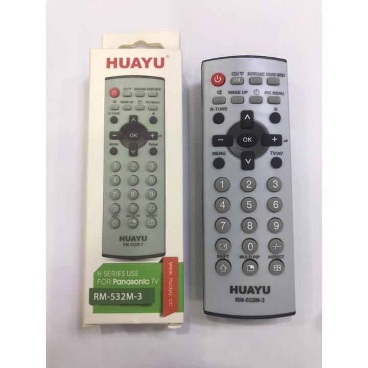 Panasonic Box TV muster remote