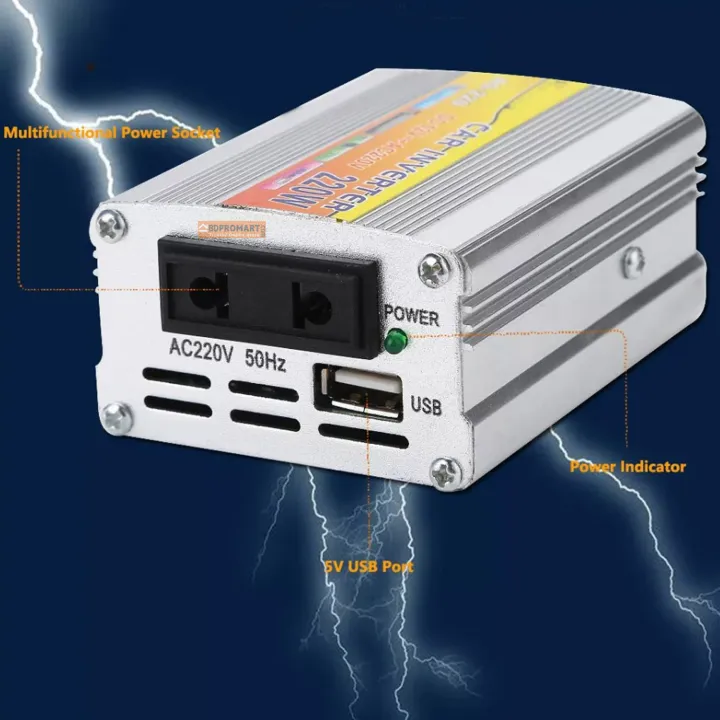 220W%20Power%20Inverter%20(12V%20Dc%20To%20230V%20Ac%20Converter)%20-%20Reliable%20Power%20Conversion%20Solution%20For%20On-The-Go%20Use%20-%20Image%205