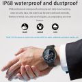 IP68 Waterproof Smart Watch, Full Touch Screen Display With Message, Answer Make Call Smartwatch, Sleep,Body Temperature, Body Monitoring, Sports Pedometer, Information Smart Watch For Android For IOS. 