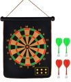 Magnet Dart Board Game for Kids, Double Sided Magnet Dart Board with Darts, Size- 12 Inches (Multicolor). 