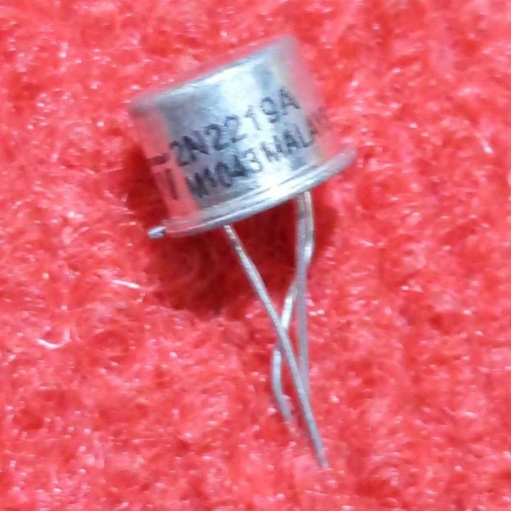 2N2219A NPN Transistor 2N2219 30V 800mA Switch Transistor TO-39 Package 3 Pin Leads