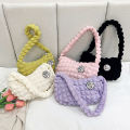 Soft Cloud Bubbles Handbags For Woman Girls Pleated Cloud Underarm Bag Pouch Bag Casual Shoulder Bag Women Cute Purse Cherry Super Store.