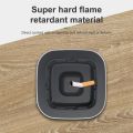 Portable Smokeless Ashtray Multifunctional Negative Ion Air Purifier Secondhand Smoke Air Filter for Home Office Car. 