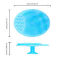 Reusable Silicone Baby Bath Body Soft Brush and Comb Sponge Face Hair Wash Brush Super Soft Shower Massage Brush Cleaning Brush for Baby Kids.