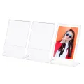 Andoer 3" L-shape Acrylic Photo Frame Transparent Mini Stand for Fujifilm Instax Mini 8 8+ 70 7s 90 25 26 50s 9 SP-1 SP-2 Film, 3-Pack. 