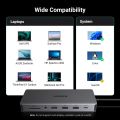 UGREEN USB C Docking Station 13 in 1 4K Triple Display Dual HDMI 10Gbps USB C HUB 100W PD SD/TF for MacBook Pro Air Dell XPS. 