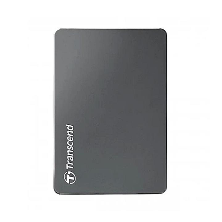 Transcend StoreJet 25C3N 1TB USB 3.1 Ultra Slim Iron Gray External HDD TS1TSJ25C3N