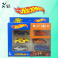 HOT WHEELS Mini Die Cast Metal Cars 10 Pcs (Random Color) Set Made in China For Kids.