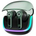 Boult Audio Z40 Gaming in Ear Earbuds with 60H Playtime, Dual Device Pairing, Built-in App Support, 40ms Ultra Low Latency, Quad Mic ENC, RGB LEDs, Bluetooth 5.4, IPX5 Ear Buds TWS (Black Moss).