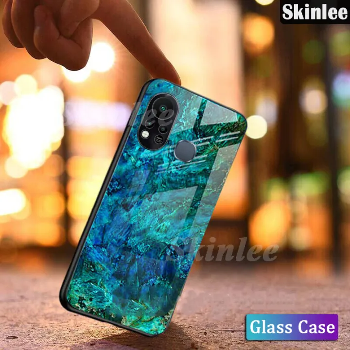 Phone%20Case%20for%20Infinix%20Hot%2011S%20Back%20Cover%20Fashion%20Marble%20Tempered%20Glass%20Soft%20Silicone%20Cases%20for%20Infinix%20Hot%2011S%20Cover%20-%20Image%202