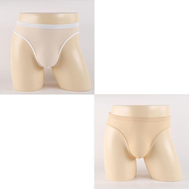 1/2%20Pcs%20Transparent%20Underwear%20Men%20See%20Through%20Briefs%20Mesh%20Sheer%20Stretchy%20Seamless%20Male%20Panties%20Ultra-Thin%20-%20Image%207