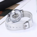 Aliexpress Belt watch Foreign Trade Fashion Hollowed-out Soft Tape Watch Non-Mechanical Watch Men.