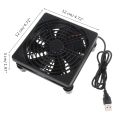 Router Cooling Silent Fan For Computer Cases Mining CPU Coolers Computer Cooling Fan 5V USB Power 120mm Cooling Fan J60A.