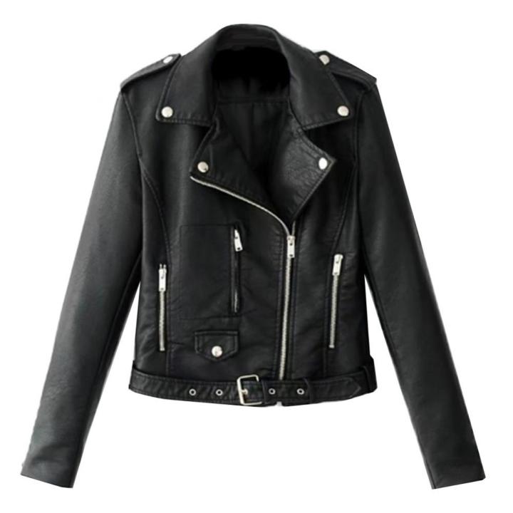 Lapel%20Coat%20Short%20Pocket%20Long%20Sleeve%20Jacket%20Coat%20Short%20Coat%20Zipper%20Button%20Jacket%20Lady%20Leather%20Motorcycle%20Coat%20-%20Image%207