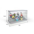 3 Steps Mini Figure Display Case Acrylic Dustproof Showcase Anime Figures Exhibitors Collections Box Display Transparent ABS Box. 