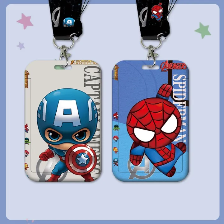 Mickey%20Mouse%20Children's%20Card%20Holder%20Cartoon%20Character%20Minnie%20Portable%20Keychain%20ID%20Card%20Holder%20Cover%20Kids%20Gifts%20-%20Image%206