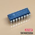 1ps- SN74HC595N  74HC595 8-Bit Serial to Parallel Shift Register IC. 