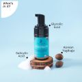 Pilgrim Korean 1.5% Salicylic(Bha) & 2% Glycolic Acid(Aha) Foaming Face Wash For Oily & Acne-Prone Skin-120 ml.