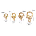 Brelet Clasps Delicate Electroplating Wear-resistant Jewelry Lobster Hooks. 